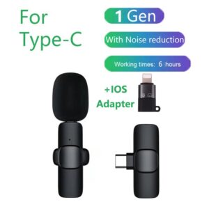 Wireless Lavalier Microphone Adapter