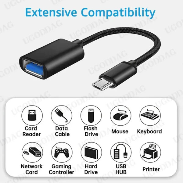 Micro USB OTG Cable Adapter - Image 11